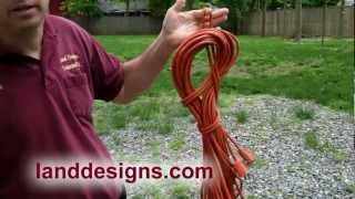 Coil Extension Cord amp Rope  Hanger Built In [upl. by Bartlett]