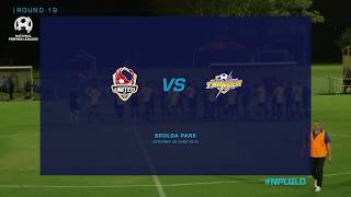 NPL Round 19 North QLD United vs SWQ Thunder Highlights [upl. by Neils]