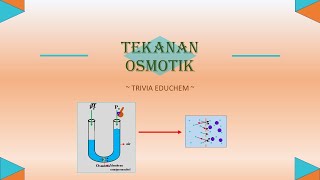 SKL  TEKANAN OSMOTIK LARUTAN [upl. by Nowtna]