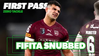 Queensland snub David Fifita again for State of Origin Game 3  FIRST PASS [upl. by Ruben63]