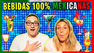 REACCIONAMOS a 7 BEBIDAS 100 MEXICANAS 🇲🇽  BEBIDAS DE QUE DEBES PROBAR🍹😵 [upl. by Drageruaeb320]