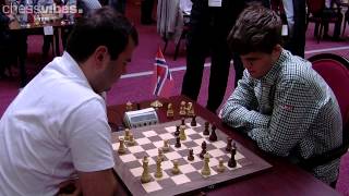 MamedyarovCarlsen World Blitz Championship 2012 [upl. by Inohtna]