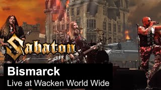 SABATON  Bismarck Live at Wacken World Wide [upl. by Jobyna]