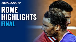 Novak Djokovic vs Rafael Nadal  Rome 2021 Final Highlights [upl. by Patt372]