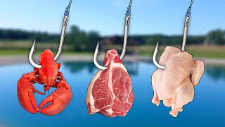 Grocery Store Meat Fishing Challenge [upl. by Rubinstein]