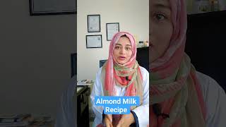 Almond Milk Recipe for Diabetes Type 2 l Almond milk to Control Blood Sugar l viral diabetes [upl. by Atteuqehs334]