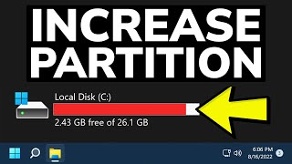 How to Increase Partition Size in Windows 11  MiniTool Partition Wizard [upl. by Eira31]