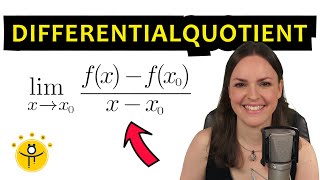 Differentialquotient berechnen – Limes Ableitung Beispiel [upl. by Lesli]