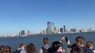 staten island ferry southbound  statue of liberty [upl. by Bibeau]