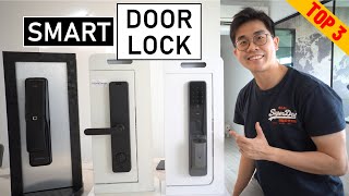 50 Smart Digital Door Locks  Which My Favorite Top 3 [upl. by Araihc461]