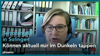 Prof Sabine Hess zum Terrorangriff in Solingen am 260824 [upl. by Ennahs]