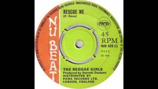 The Reggae Girls  Rescue Me  1969 [upl. by Hoyt832]