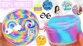 100 HONEST FAMOUS  UNDERRATED SLIME SHOP REVIEW [upl. by Gurias125]