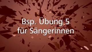 WarmUp Gesangsübungen für Sänger Aufwärmübungen [upl. by Fineman]