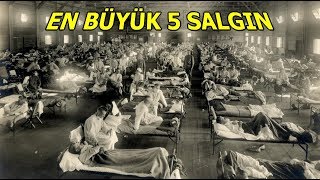 Gelmiş Geçmiş En Büyük 5 Salgın [upl. by Aihsenak]