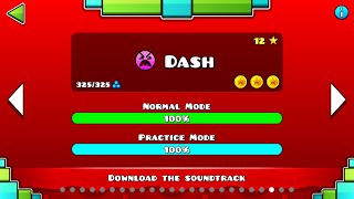 quotDashquot 100 Complete All Coins – Geometry Dash 22 [upl. by Nuahsar840]