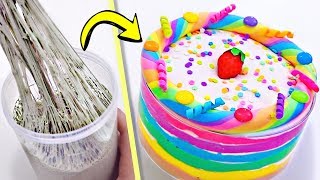 Extreme SLIME MAKEOVER Can You Transform EVERY Slime Into RAINBOW SLIME [upl. by Zingg147]