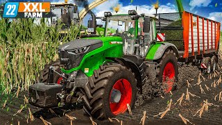 LS22 Schlammschlacht im MAIS Regen Matsch und PSPower  XXL Farm 79  FARMING SIMULATOR 22 [upl. by Netnerb884]