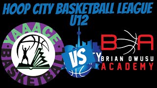 YAAACE vs BOA  HCBL U12 Feb 12 2022 [upl. by Nirac]