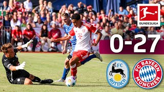 Bayern Score 27 Goals  Rottach Egern vs FC Bayern München 027  Highlights [upl. by Ever]