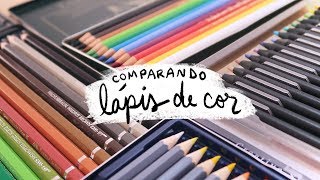 COMPARAÇÃO FABER SUPERSOFT GOLDFABER POLYCHROMOS E ALBRECHT DÜRER [upl. by Elleniad]