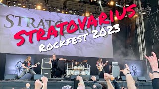 Stratovarius  Paradise  Live  Rockfest Hyvinkää Finland 962023 4K [upl. by Eilyr]