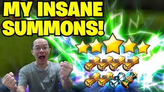 MY INSANE RELOADED SUMMONS SESSION Summoners War Reloaded [upl. by Yesak]