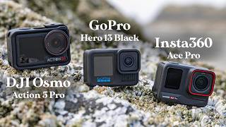 DJI Osmo Action 5 Pro vs GoPro Hero 13 Black vs Insta360 Ace Pro [upl. by Trumaine]