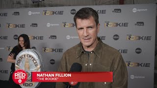 Nathan Fillion and quotThe Rookiequot cast celebrates major milestone 100th episode [upl. by Amir490]