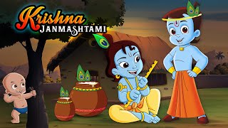 Chhota Bheem aur Krishna  Dholakpur mein Krishna  Janmashtami Special Video  Cartoons for Kids [upl. by Mode894]