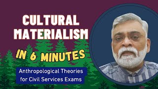 Cultural Materialism explained in under 6 minutes  Anthropological Theories [upl. by Aicre]