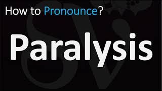 How to Pronounce Paralysis CORRECTLY [upl. by Juakn250]