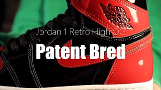 이걸 안사⁉️ Jordan 1 Retro High OG Patent Bred  조던1 하이 페이턴트 브레드 [upl. by Basile]