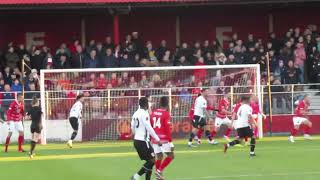 Ebbsfleet United v Dartford FC 261222 3rd Dartford Goal [upl. by Lanae]