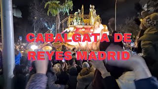 CABALGATA DE REYES MAGOS 2024 DESDE MADRID en vivo [upl. by Jermyn830]