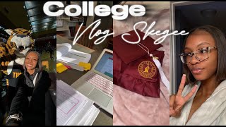 HBCU VLOG Spring Semester Tuskegee  Preparing for graduation First day of classes [upl. by Arimas]