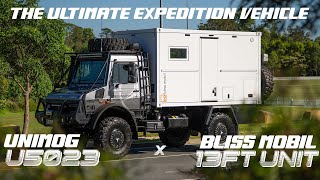 The Ultimate 4x4 Meets The Perfect Camper Body  Unimog U5023 x Bliss Mobil 13ft Body [upl. by Guenna]