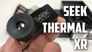 Seek Thermal XR infrared Heat Imager for iPhone Review [upl. by Nylaj]