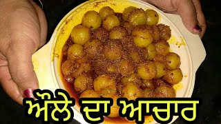 Amle Da Acharਅੌਲੇ ਦਾ ਅਚਾਰ Amla pickle Recipe by Mix Punjabi pk [upl. by Soble]