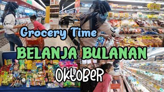 SUPERMARKET VLOG 🇰🇷 BELANJA BULANAN DI KOREA 🛒 KIRA2 ABIS BERAPA YA 😱 HARGA MINYAK NAIK JUGA😭 [upl. by Milissent]