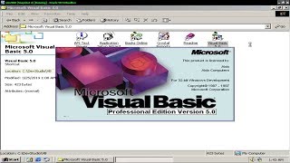 Microsoft Visual Basic 50 Professional [upl. by Elletsirhc81]