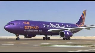 Etihads Essential Abu Dhabi aircraft takes to the skies  Etihad Airways [upl. by Gallenz608]