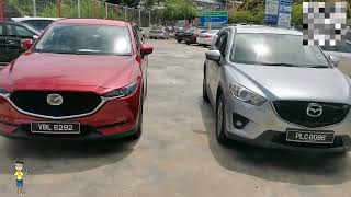 Baru vs Lama  MAZDA CX5 Walkaround Review Malaysia [upl. by Nawotna69]