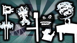 True Lab amp Amalgamates in Minecraft Undertale Mod 15 Epic Trailer [upl. by Aleirbag]