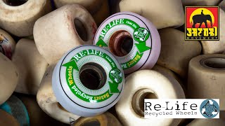 Satori Presents ReLife Recycled Skateboard Wheels [upl. by Wasserman]