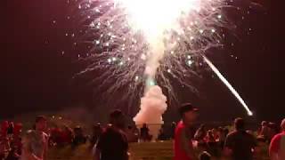 Lancaster Ohio 2018 4th of July Fireworks Show Fairfield County Fairgrounds [upl. by Meares]