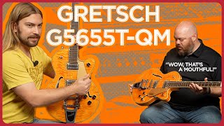 Boring Name Incredible Guitar Gretsch G5655T QM [upl. by Nellad]