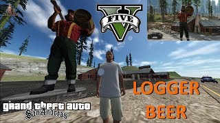 GTA V NEW LODGE BAYVIEW LOGGER BEER STATUE PARA GTA SA FULL HD 1080p60 [upl. by Dar]