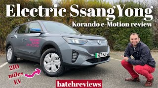 SsangYong Korando eMotion Electric review [upl. by Leoy]