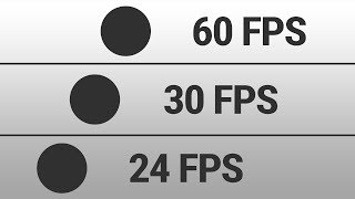 24 FPS vs 30 FPS vs 60 FPS comparison [upl. by Sullecram395]